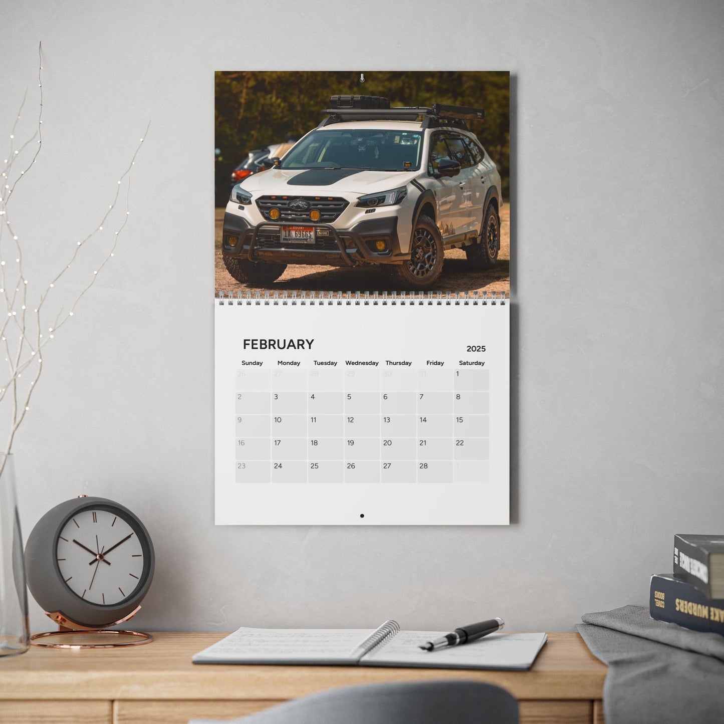 Overland Subies Calendar 2025 JP